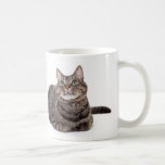 Gray Tabby Cat Coffee Mug