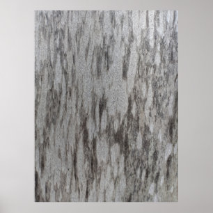 Gray textile poster