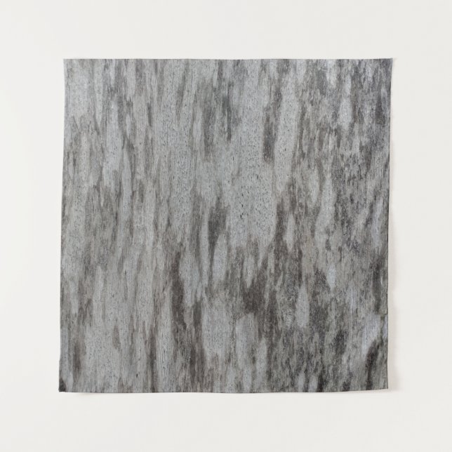 Gray textile tapestry (Front)