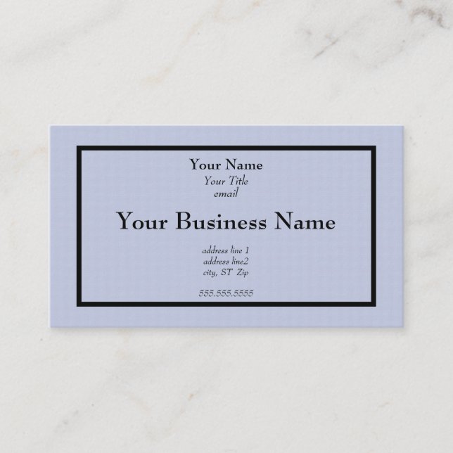 Gray Texture Adaptable Generic Business Card (Front)