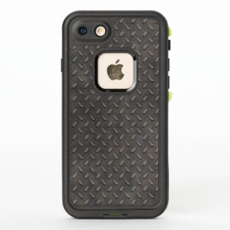 Gray Textured Industrial Metal Pattern