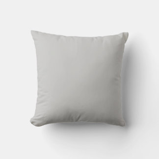 Gray Throw Pillow