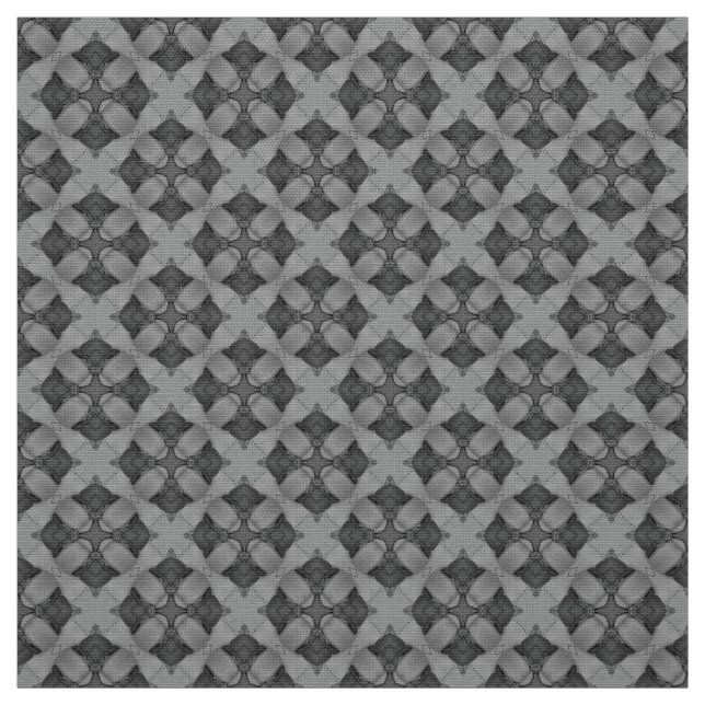 Gray tile Upholstery Fabric (Swatch)