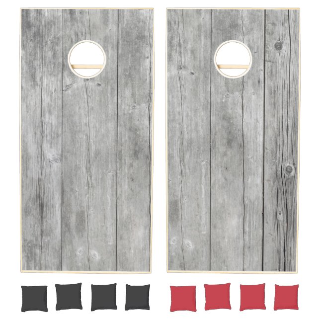Gray Timber Cornhole Set (Set)
