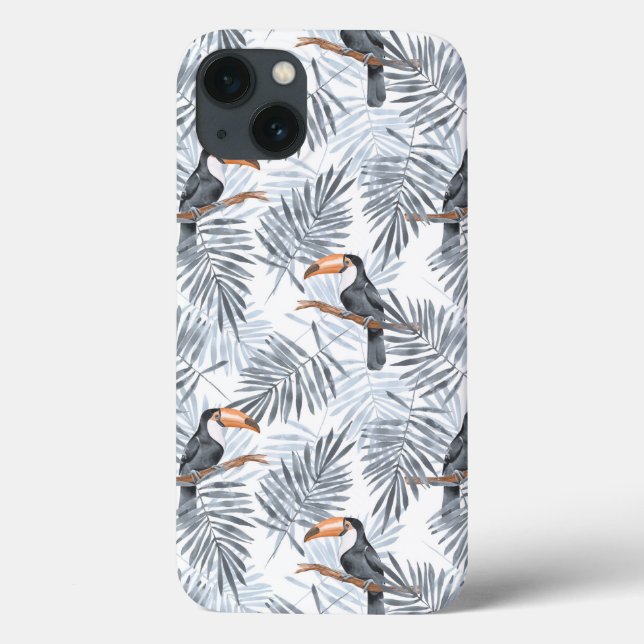 Gray Toucan Case-Mate iPhone Case (Back)