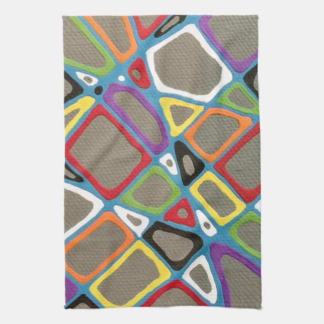 Gray Township Kitchen Towel (Vertical)