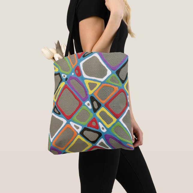 Gray Township Tote Bag (Close Up)