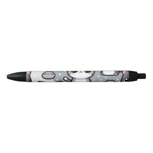 Gray Tuxedo Cats Pen