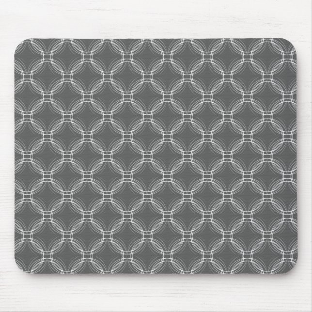 Gray Uptown Elegance Mousepad (Front)