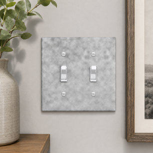 Gray Veil Rising Light Switch Cover