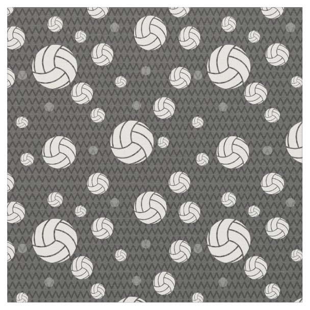 Volleyball Fabric | Zazzle.com