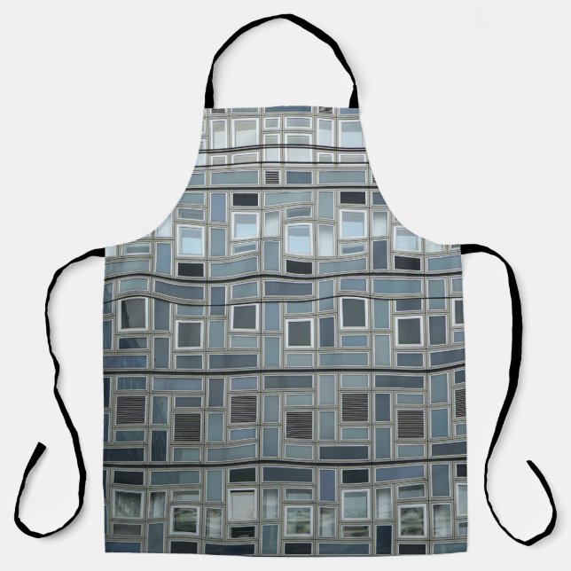 Gray wall paint building apron (Front)