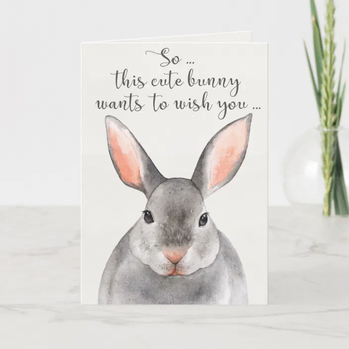 watercolour greeting cards Original watercolour bunny and cat cards art cards blank card for any occasion bunny painting watercolor art