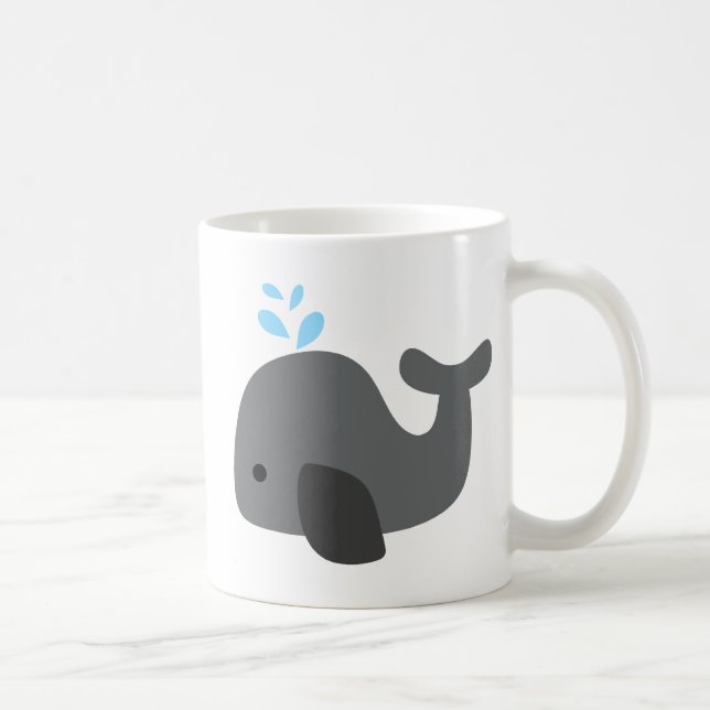 Gray Whale Coffee Mug (Right)