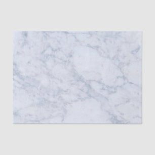 Gray & White Marble Texture Print Tissue Paper