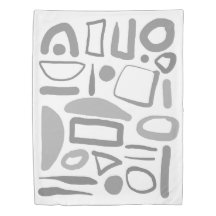 Gray White minimalist