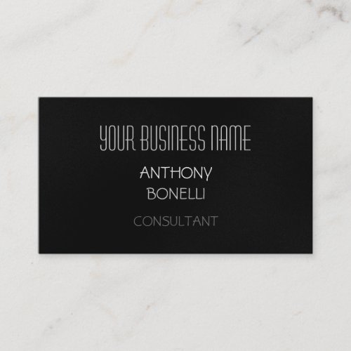 Gray White Modern Pattern Charming Business Card