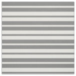 Gray White Stripes Pattern Design Fabric