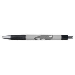 Gray & White Tuxedo Cat Pen