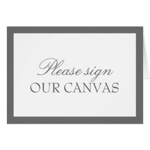 Gray & White Wedding Cards