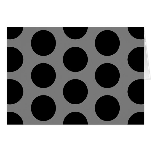 Gray with Black Dots Cards (Front Horizontal)