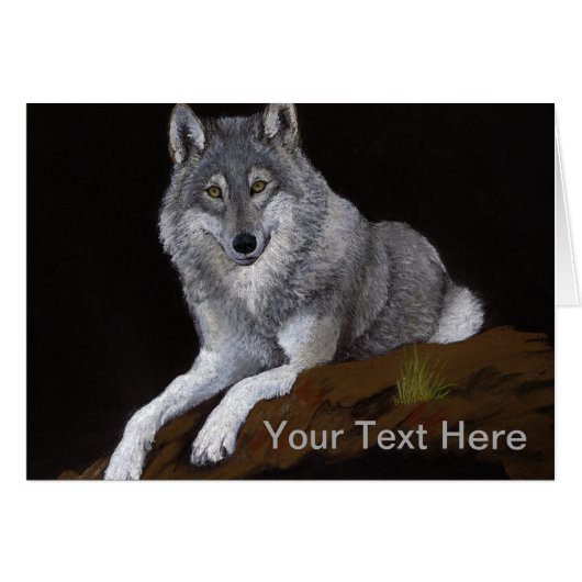 Gray Wolf (Front Horizontal)