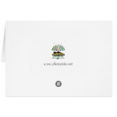 Gray Wolf Baying Cards (Back Horizontal)