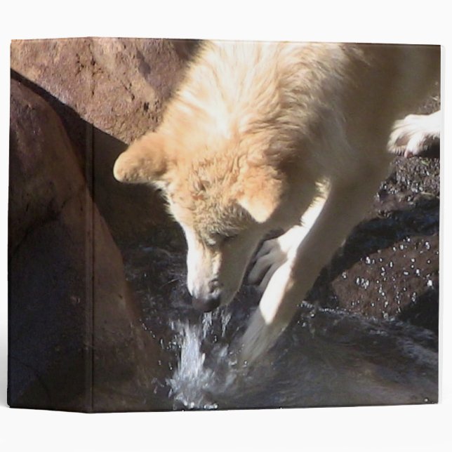 Gray Wolf Binder (Front/Spine)