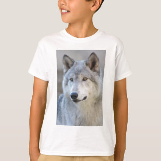 Gray Wolf Closeup T-Shirt