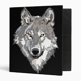 Gray Wolf Design Binder