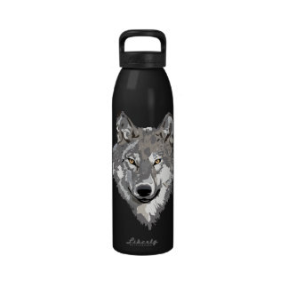 Gray Wolf Water Bottles | Gray Wolf Sport Bottles