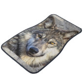 Gray Wolf Dignity Car Mat Zazzle