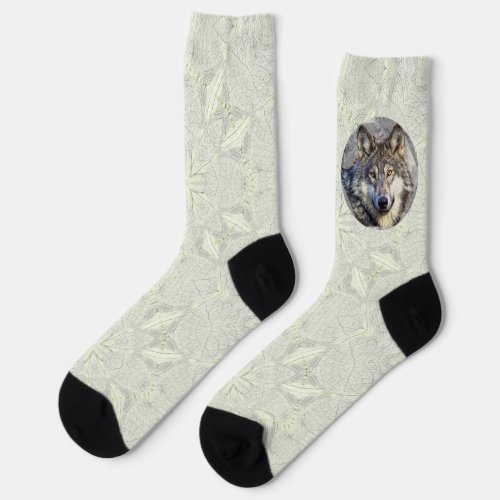 Gray Wolf Dignity Socks
