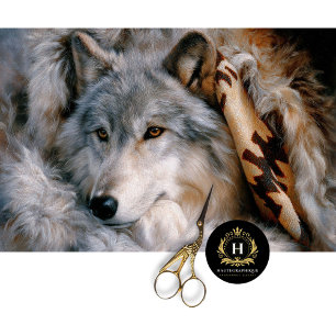 Gray Wolf Furniture Decoupage Tissue Paper