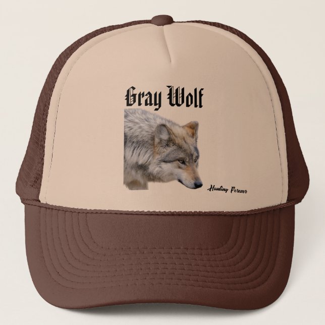 Gray Wolf hat (Front)
