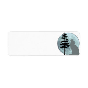 Gray Wolf Moon Label