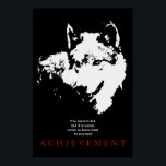 Gray Wolf Motivational Unique Pop Art Poster<br><div class="desc">Howling Gray Wolf - Howling Wolf at Moon Pop Art - Wolf Howling at Moon Digital Comic Style Artwork - Animal Art - College Pop Art - Wild Animals - World of Extreme Animals - Most Ferocious Creatures Computer Images</div>