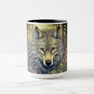 Gray Wolf Mug