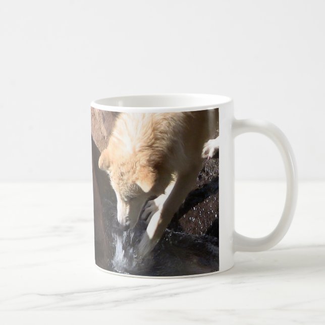 Gray Wolf Mug (Right)