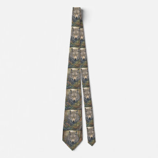 Gray Wolf  Neck Tie