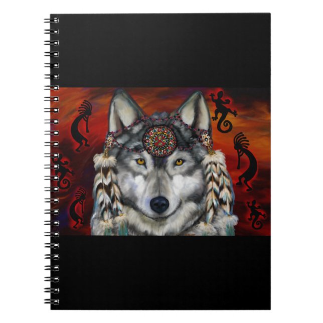 Gray Wolf Notebook (Front)