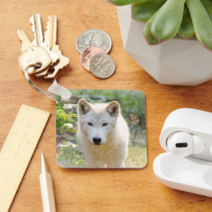 Gray Wolf, Soft Woodland Wildlife Keychain