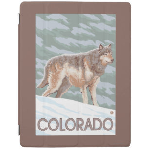 Gray Wolf StandingColorado iPad Smart Cover