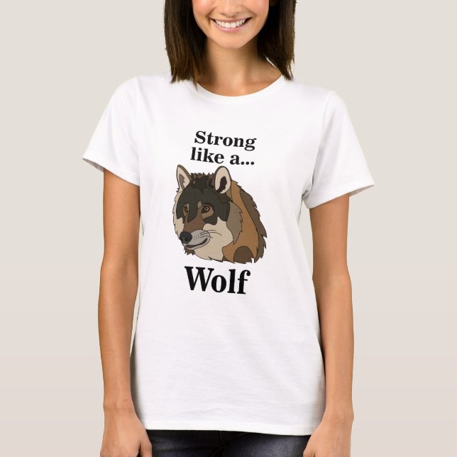 Gray Wolf T-Shirt (Front)