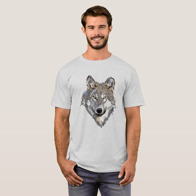 Gray Wolf T-Shirt (Front Full)