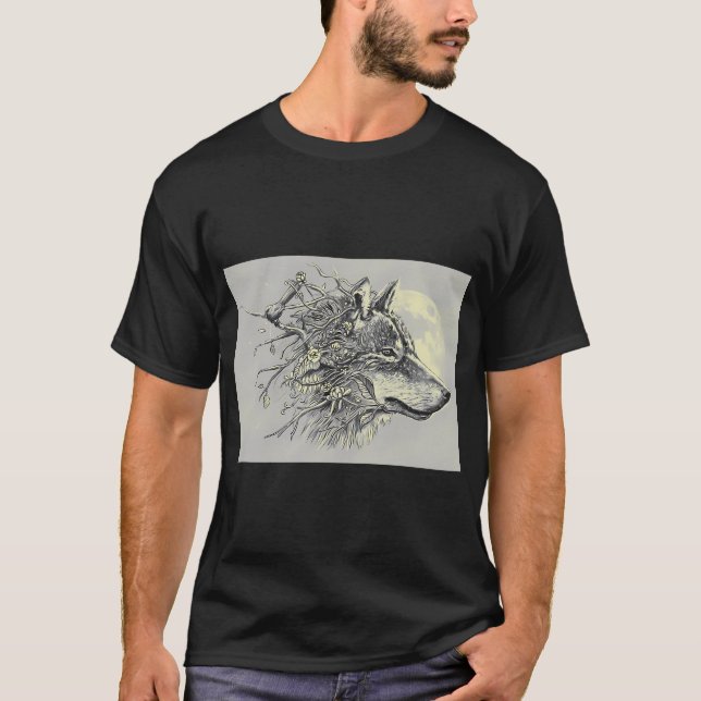 Gray Wolf T-Shirt (Front)