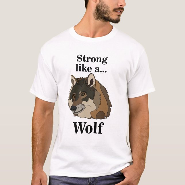 Gray Wolf T-Shirt (Front)