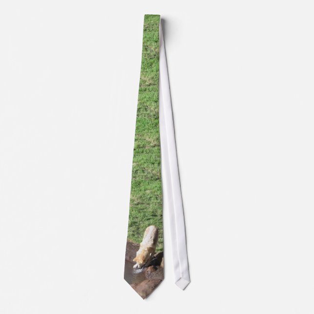 Gray Wolf Tie (Front)