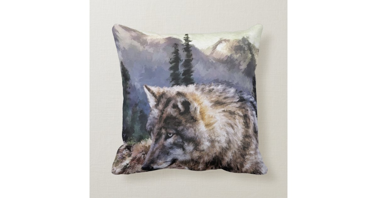Pillow Cover Gift Idea Hyena Pillow Hyena Throw Pillow Room Decor Custom Throw Pillow