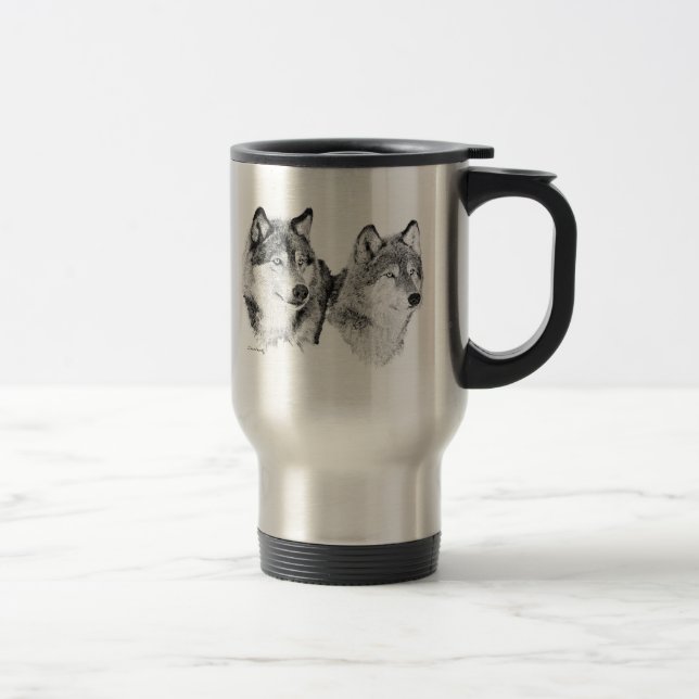 Gray Wolves Mug (Right)